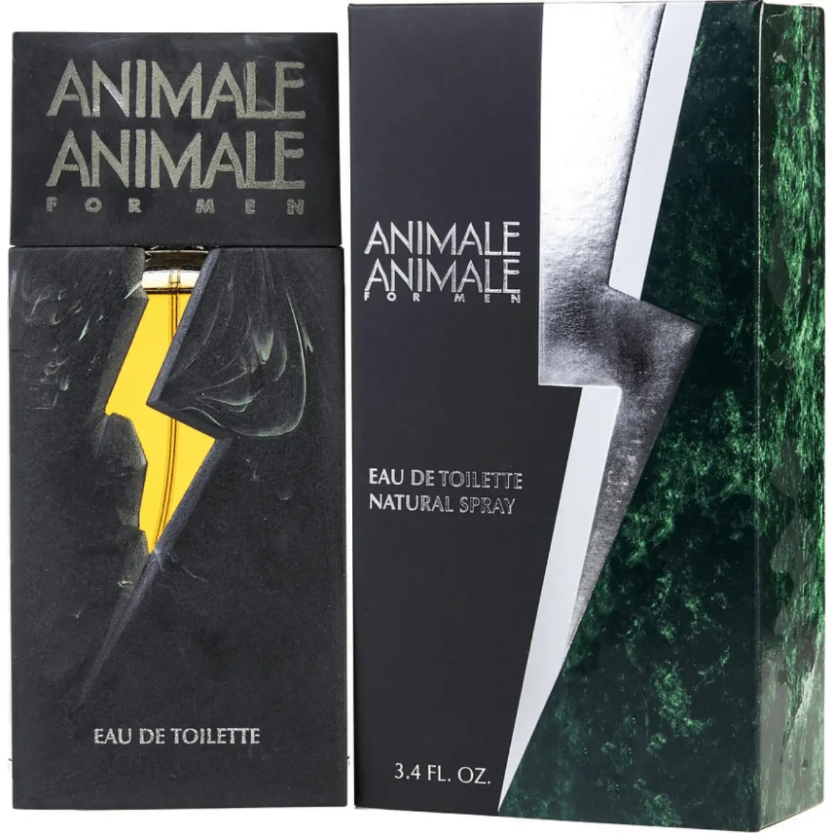 Animale Animale Cologne for Men, Oriental Woody EDT with Pineapple & Vanilla Scents, Refreshing Aroma for Corporate Office Wear - 3.4 fl oz, Oriental Scent, Woody Fragrance, Fragranced Cologne, Citrus Men's Fragrance
