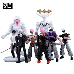 9L3D Anime Mahoraga Action Figure Lucky13 Dummy titan13 Movable Multi-Jointed Jujutsu Kaisen Collectible Mannequin Toys
