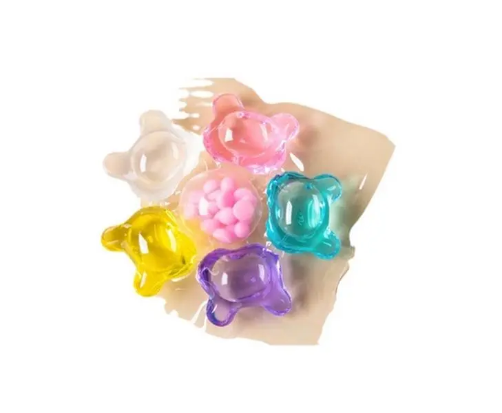 New six chamber laundry condensation beads to remove stains and care clothes to stay fragrant anti-bacterial perfume laundry beads laundry detergent manufacturers wholesale
