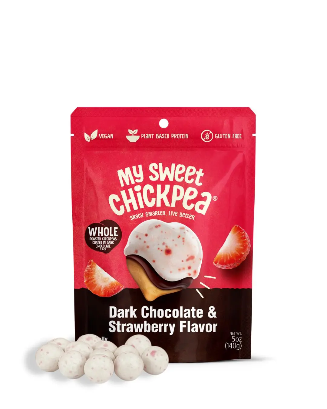 My Sweet Chickpea - Dark Chocolate & Strawberry Flavor