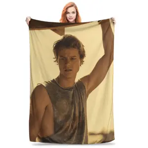 Rudy Pankow JJ Maybank Poster Throw Blanket for Couch  Fuzzy Soft Plush Blanket 50x60 Inch Multiple Sizes Bedspreads All Seasons