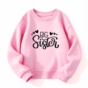Big Sister Shirt Toddler Shirts Promoted to Big Sister Announcement Big Sis Hoodie Little Kids Top 2-13T 2-13Y Sweatshirt
