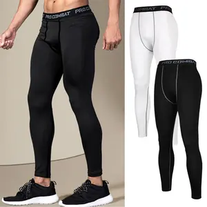 Mens Sport Leggings,Running Pants,Base Layer Long Tight Leggings Gym Workout Pants Men underwear Shaperwear Bottom For All Seasons