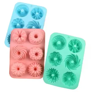 Silicone Molds for Cupcakes & Cakes, Durable Silicone Cake Pan Set, Perfect for Baking, Easy-To-Use Design, Ideal Gift for Bakers, Silicone Muffin Pan