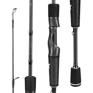 Fishing Rods,IM6 Graphite Spinning Rod & Casting Rod W/Zirconium Oxide Ring Stainless Steel Guides, SuperPolymer Handle