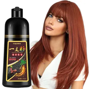 Cherry Brown Hair Dye Shampoo 3 in 1,Hair Color Shampoo Works in Minutes,Brown Hair Shampoo & Shampoo Para Pintar el Cabello，Haircare