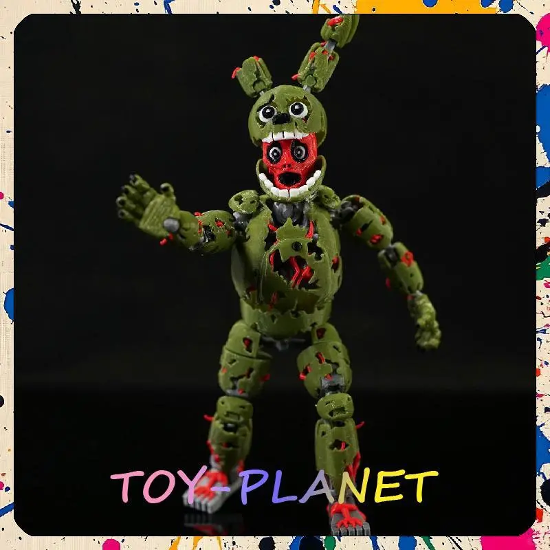 3d Printed Springlock T13 Springtrap T13 Five Nights At Freddy'S 3 ...