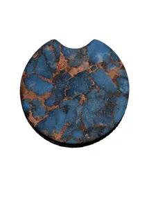 Fashion Car Coasters, Turquoise Stone design, Stylish, Washable, Handy, Absorbant, Neoprene