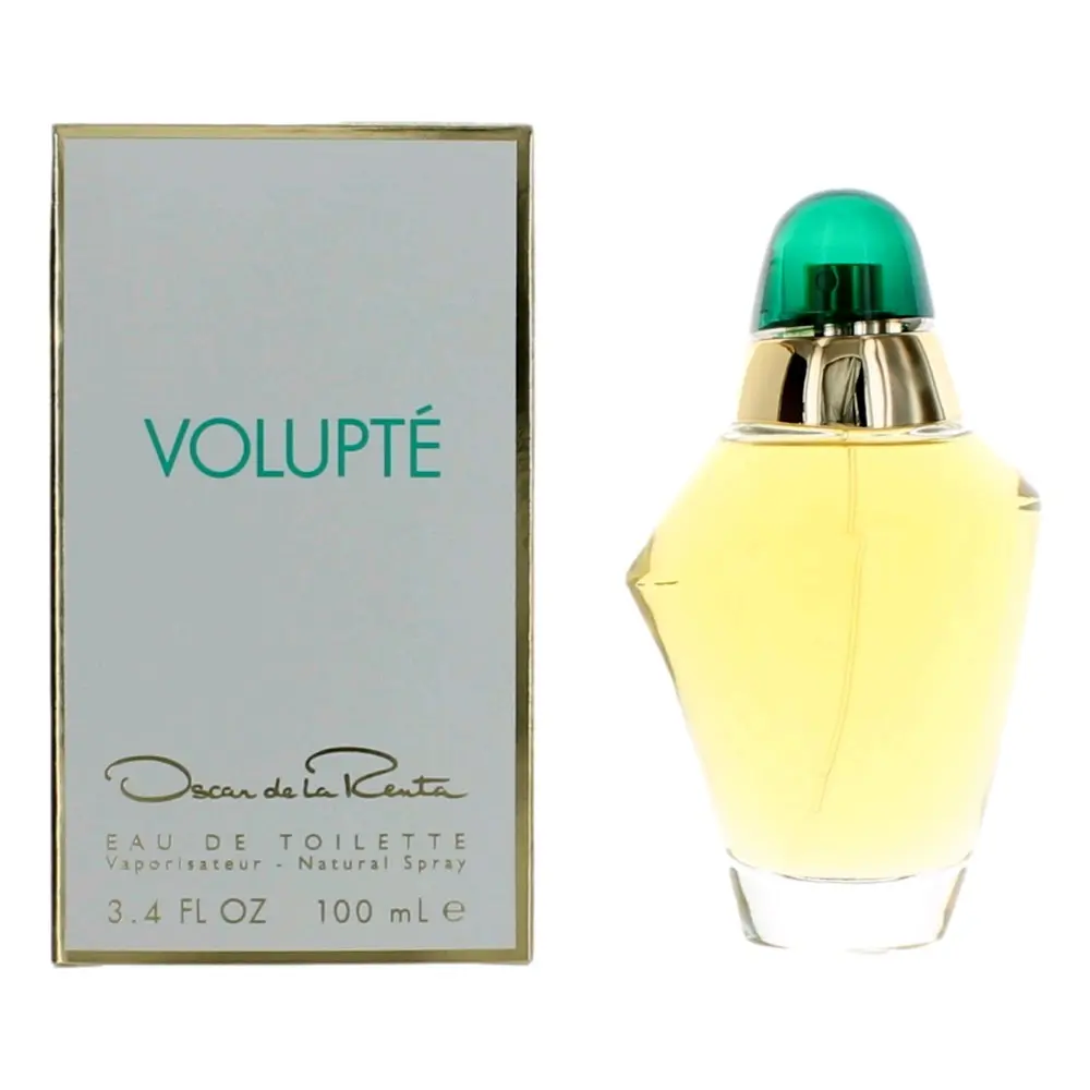 Volupte by Oscar De La Renta, 3.3 oz EDT Spray for Women, Incense, Bottle, Floral-Oriental, 3.3Oz, Heliotrope, Jasmine, 3 To 3.9 Fl Oz