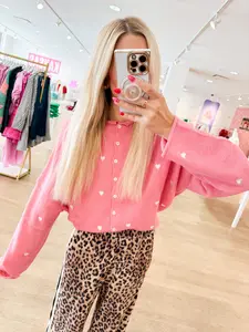 Rose Heart Piper Cardigan