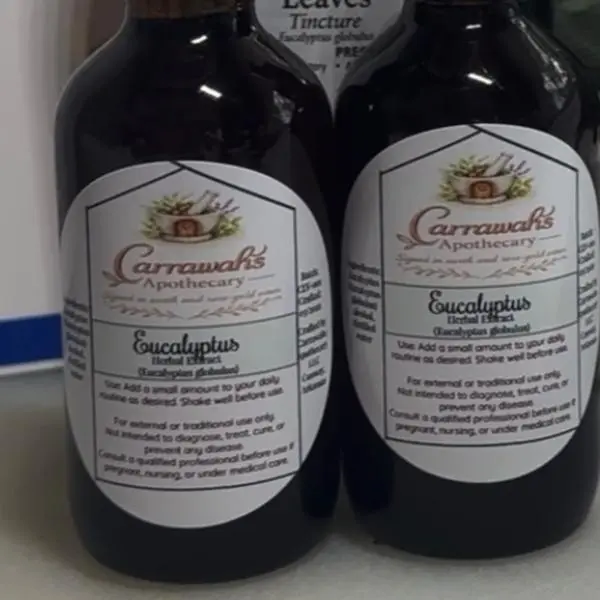 Carrawah’s Apothecary eucalyptus Botanical Herbal Extract, 2 oz – Health, Aromatherapy, Therapeutic Wellness Treatment