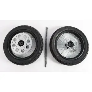 ETM RTR 14in Supermoto Wheel Set