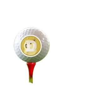 Crypto Golf Ball - Custom Golf Ball with Moon Design, Personalized Gift for Dad, Groomsmen Gifts, Ideal for Valentine's Day