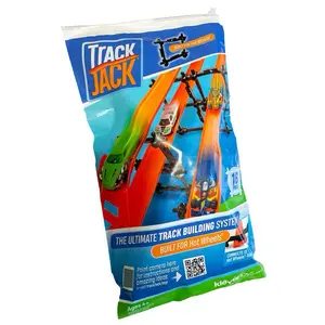 Track Jacks, By Klever Toys 16 Piece Set Compatible with Hot Wheels for Ramps, Stunt Courses, Hanging Tracks, Marble Runs, Loops... Anything Really; Sky’s The Limit. Recommended for ages 4+
