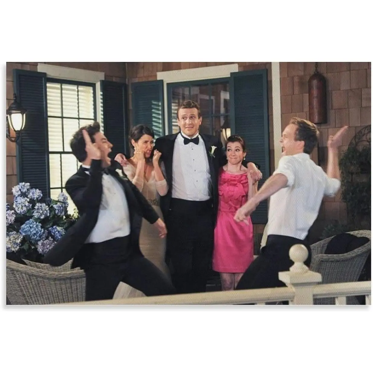 How I Met Your Mother Movie Canvas Wall Art Print, Home Decoration Artwork for Living Room & Bedroom