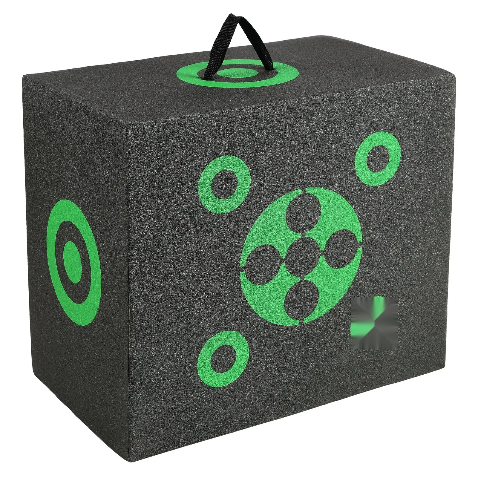 Archery Target 16 X 18 All-Side Shooting Target For Archery Practice, Outdoor Portable Target With Carry Handle, Easy Arrow Removal, High Visibility, Lightweight And Durable, Weather-Resistant, Easy To Transport, Black