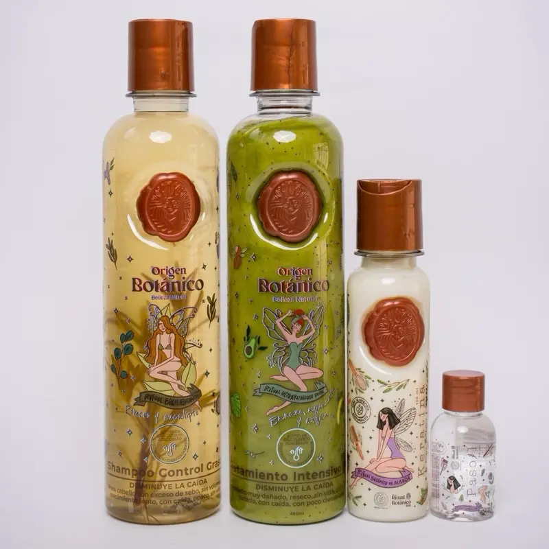 Origin Botánico Ritual Botánico 120 ml Kit Rosemary Shampoo Plex Treatment & Keratin 120ml Nourishing Cleanser Set for Healthy Hair Care