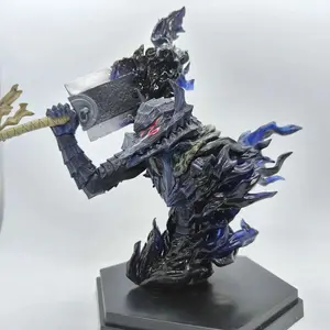 Berserk – Guts Berserker Armor Beast Mode Blue Flame Bust Statue