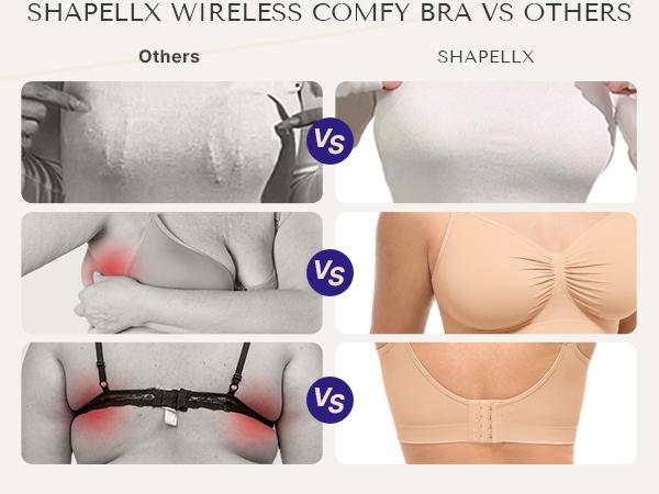 Shapellx Bare Essentials Skin Flow Smooth Unlined Wireless Bra Shapellx Bare Essentials Skin Flow Smooth Unlined Wireless Bra
