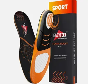Running Athletic Shoe Insoles Men Women by Easyfeet, boost,  Size Large