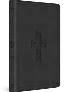 ESV Value Thinline Bible - TruTone Cover, Charcoal Color, Celtic Cross Design: English Standard Version Holy Bible