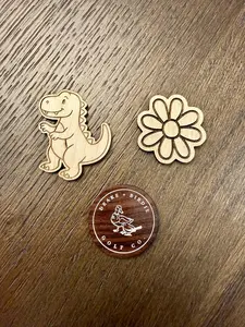 Wood Golf Ball Markers — Color Your Own | Toddler Golf Ages 2–5 | Drake & Birdie