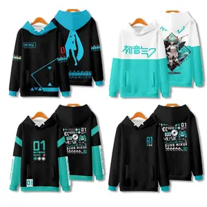 Hatsune Miku Kawaii Anime Characters Winter  Perimeter Hooded Sweatshirt Tidal Current Surprise Birthday Two Dimensions Gifts