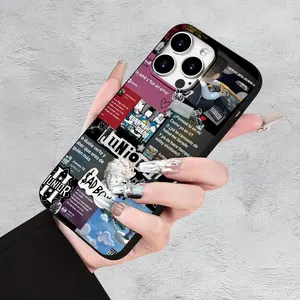 Mexican Rap Style CT Men's Art Phone Case Shockproof Anti-Drop Matte Non-Slip Grip Luxury UV Print for iPhone 17/16/15/14/13/12/11Plus/Pro/Max Black TPU Soft Cover Impact Protection Urban Fashion Smartphone Cellphone Casing Protective Screen Protector