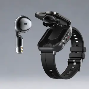 Wireless Earbuds & Smartwatch Combo, High-Quality Sound, Bluetooth-compatible Connectivity, Health Monitoring, Sporty Design, Easy to Use