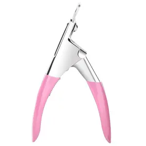 Professional Nail Art Clipper with Special Type U Word False Tips for Home and Salon Manicures