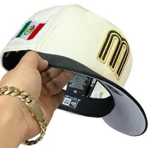 2026 Trending Snapback Casual Khaki Fabric Hat with Embroidered Baseball Cap, Snapback Design, Unisex Style, Quality-Checked for All Seasons