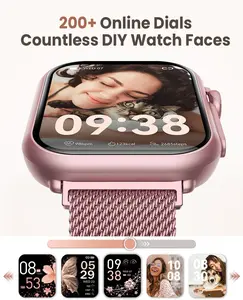 smart watch 2026,The Ultimate Holiday Gift!️Women's Smartwatch Tracks Heart Rate,  Sleep. Make Calls, Lasts 7 Days. Perfect for Her! #TikTokShopHolidayHaul #giftideas Military-Grade Smart Watches Wearable Bluetooth smartwatch Monitor Metal Android Chip