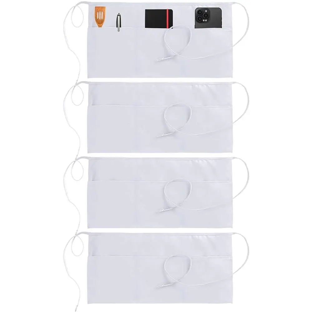 White, 24x12 Inches (Pack of 4)