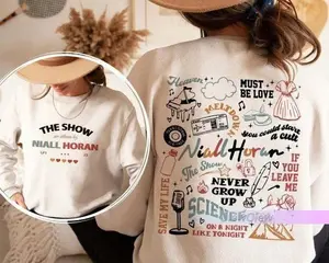 Personalized Niall Horan Tshirt, Niall Horan 2 Side Shirt, Niall Horan Shirt, Niall Horan Tour 24 Shirt, the Show Album Track List Shirt, Niall Horan Music Tour Sweatshirt, St. Patrick's Day Shirt, Easter Day Gift, Gift for Women, Gift for Men 3676