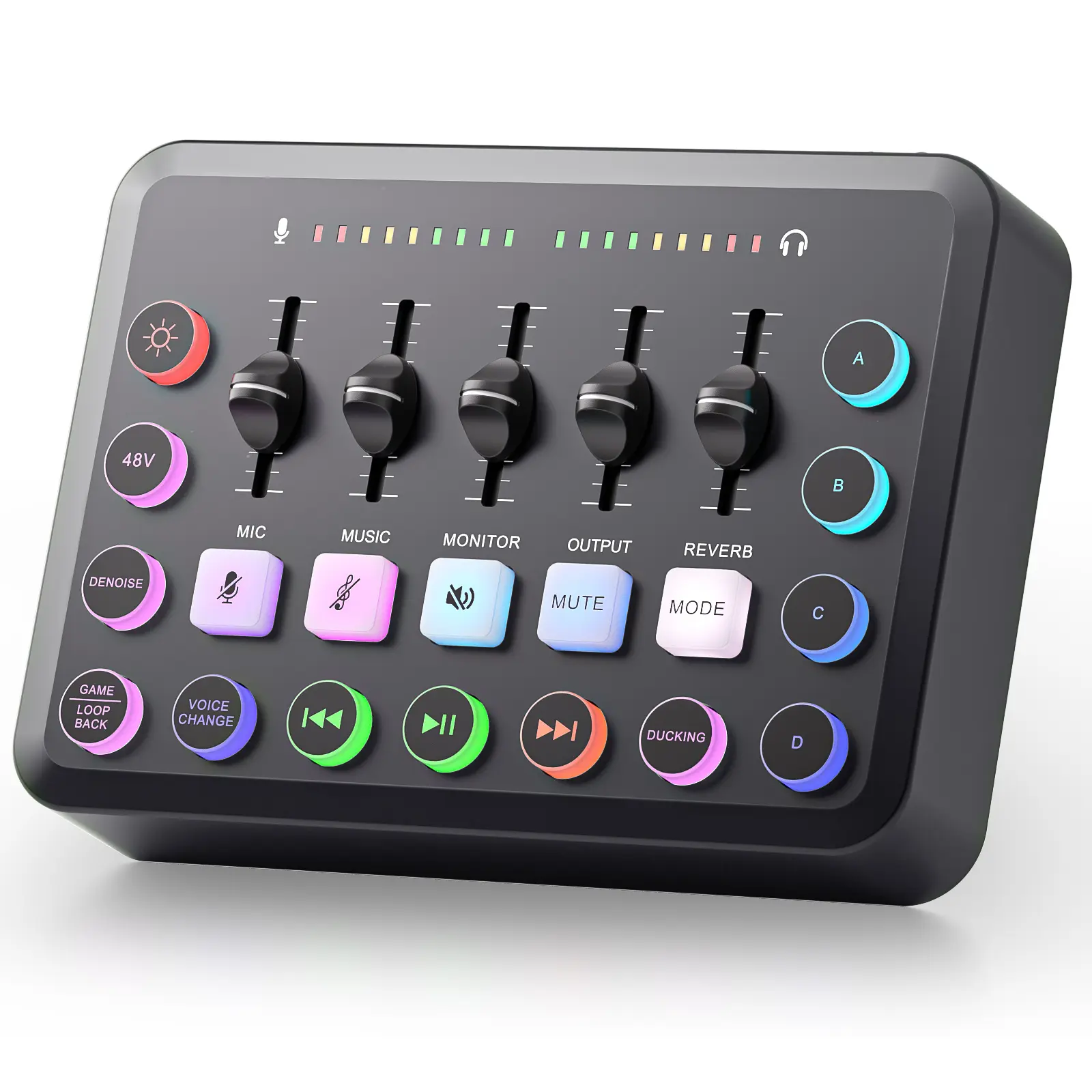 Cuifati Audio-Mixer für YouTube, Tiktok Live, Live-Stream