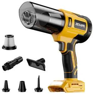 (Battery Not Included)Cordless Vacuum Cleaner for DeWalt Battery, 5 in 1 Lightweight Electric Handheld Vacuum with 3 x HEPA Filter, 20KPA Powerful Suction, 200W Brushless Motor for Carpet,Sofa,Car