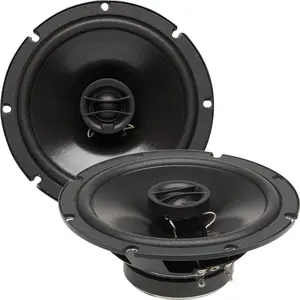 PowerBass S-6502 - 6.5" Coaxial OEM Replacement Speakers - Pair