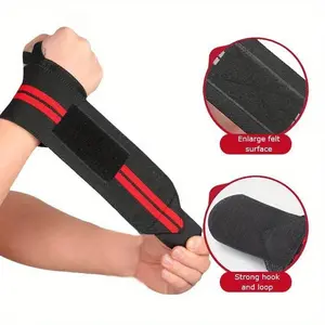 Adjustable Wrist Straps Men And Women Elastic Wristband and Wrist Fixers of Athletes Powerlifting Wrist Straps 1PC Wrist Wraps
