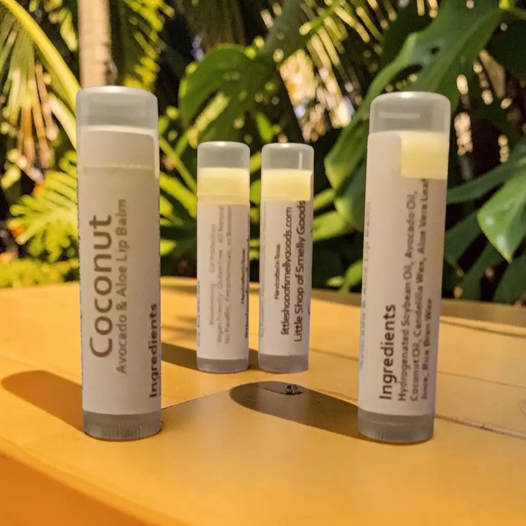 Coconut Lip Balm- Avocado and Aloe