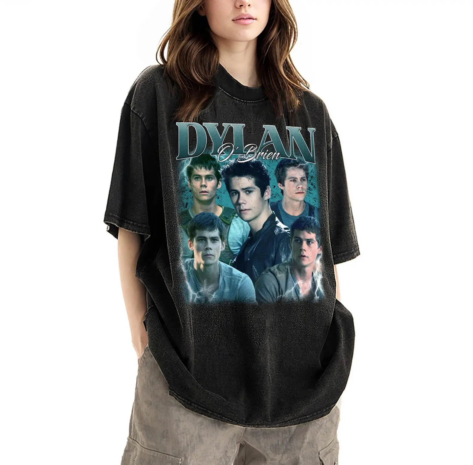 Dylan O'Brien Vintage 90s T-Shirt, Unisex Comfort Colors Tee