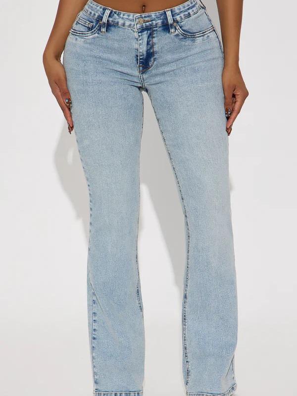 Best Ever Low Rise Flare Jeans - Light Wash