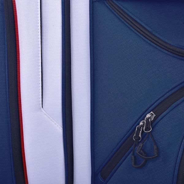 Ask Echo Golf Soundless 2.0 Cart Bag, Abrasion-Resist., Full-Length Divs., Functional, Less Club Chatter, Organizer Top