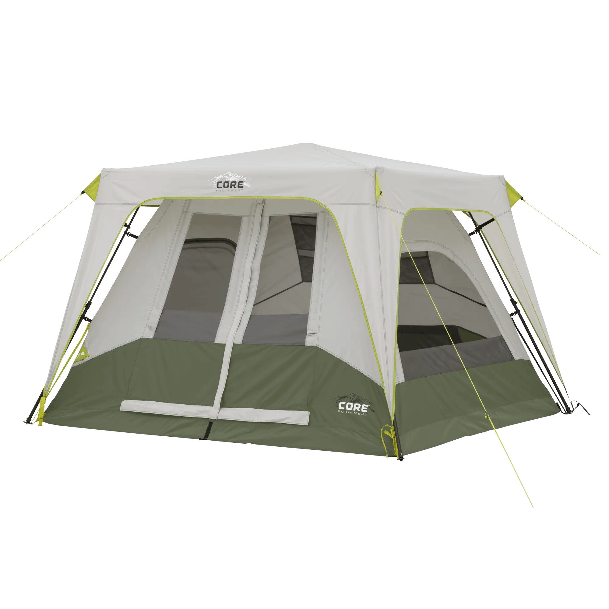 4-Person Instant Cabin Performance Camping Tent, Abrasion-Resistant Popup Quick-Opening Instant Outdoor Tent for Camping & Hiking, Camping Instant Tent