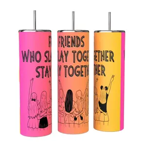 Custom friendship design tumblers Birthday Bottle