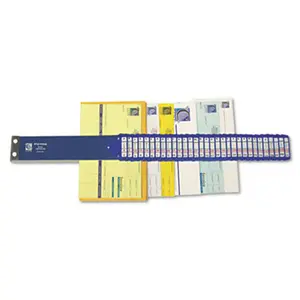 212 MAIN Heavy-Duty Index Sorter with 31 Letter Size Dividers (2.5x25.5 in), Alphabetical Numerical Labeling, Insertable Metal Tabs for Desk Drawer Storage & Indexing Systems