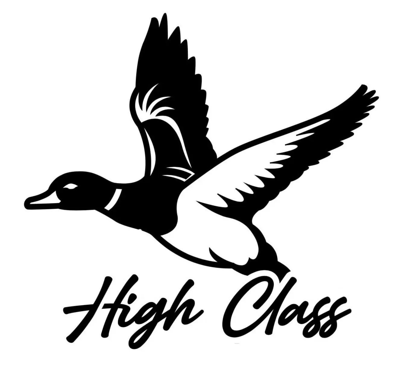 High Class Bird Sticker Decal