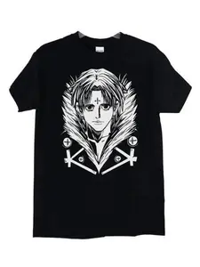 Hunter x Hunter Chrollo T-Shirt for Men – Black Anime Graphic Tee