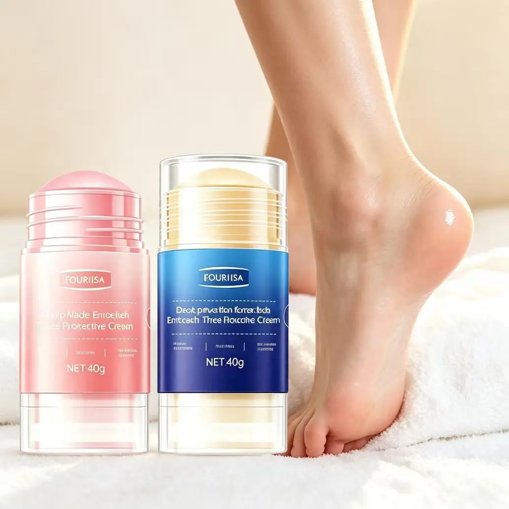 【2 PCS】Anti-Crack Foot Care Cream for Dry & Cracked Feet, Deep Moisturizing & Nourishing Foot Lotion, Softens Rough Skin, Helps Remove Dead Skin, Hydrating Heel Care Moisturizer