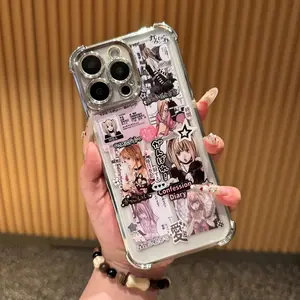 Death N0te Misa Anime Phone Case|Misa Amane Collage Phone Case For iPhone 17 Pro Max 16 15 14 13 12 11 for Samsung S21 S22 S23 S24 S25 Phone Case|Tough Phone Case|gift for him for her|Best Gift