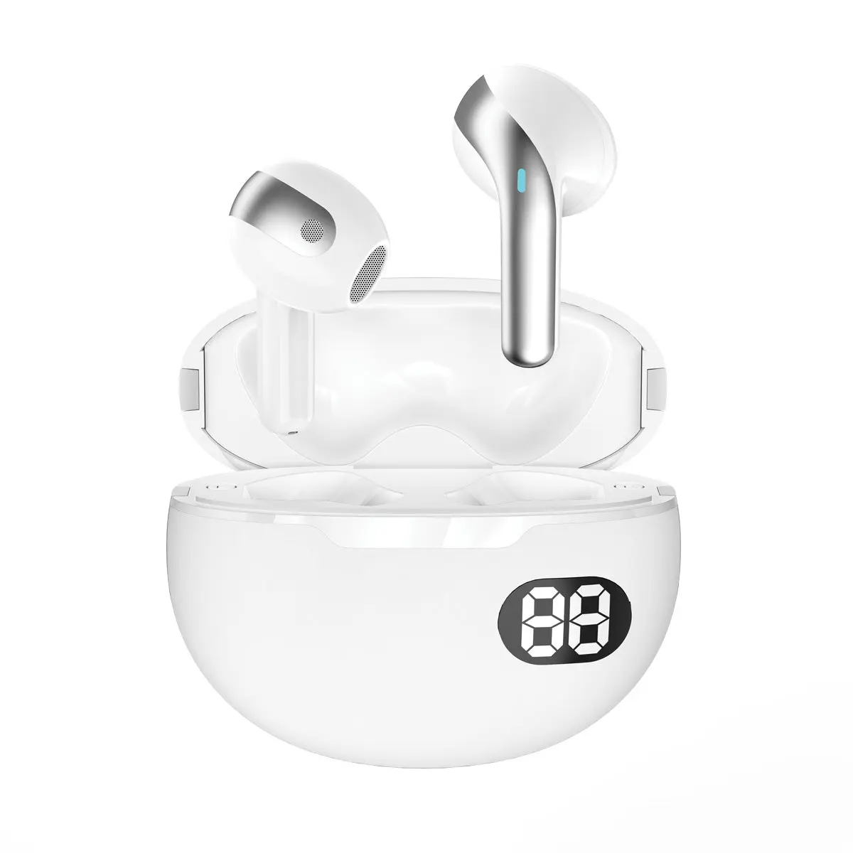 GabbaGoods Premium Wireless Earbuds with Battery Display and Touch Controls